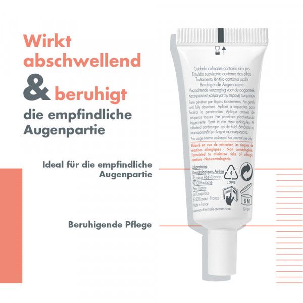 bodyguardapotheke AVENE beruhigende Augencreme Neu Räumungsverkauf