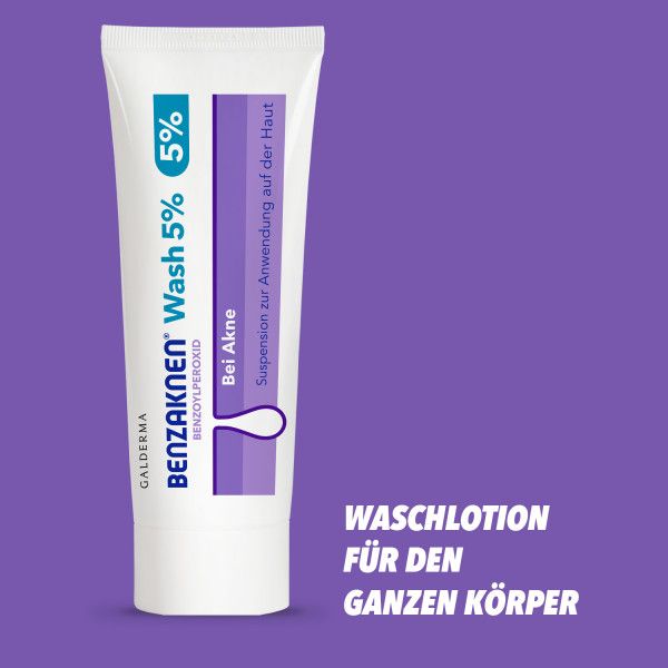 bodyguardapotheke BENZAKNEN Wash 5% Suspension Begrenzte Freigabe