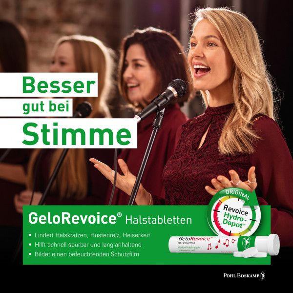 bodyguardapotheke GeloRevoice Halstabletten Holunderblüte-Mentholfrei bei Heiserkeit 2025