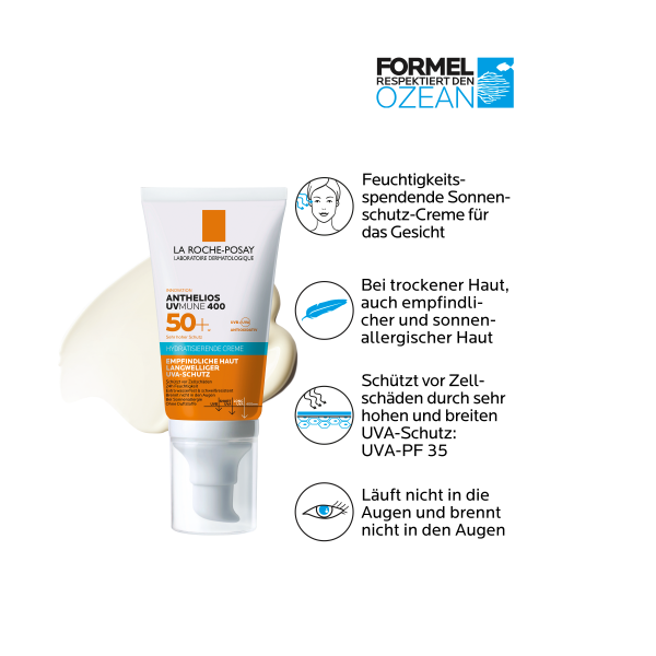 bodyguardapotheke LA ROCHE-POSAY Anthelios hydratisie.Cr.UVMune LSF 50+ Valentinstagsangebot