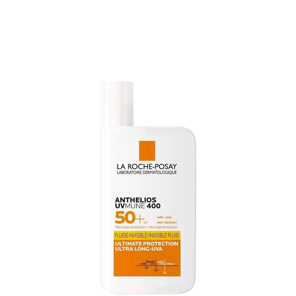 lookfantastic La Roche-Posay Anthelios UVMune 400 Invisible Fluid SPF50+ Sun Cream 50ml Versandkostenfrei