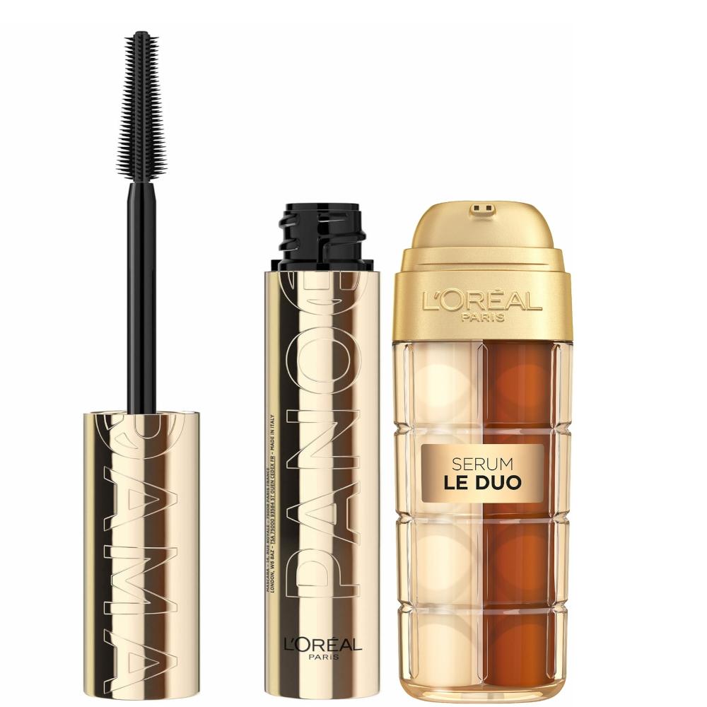 lookfantastic L'Oréal Paris Serum Le Duo X Panorama Mascara Beauty Set Zeitlich begrenztes Angebot