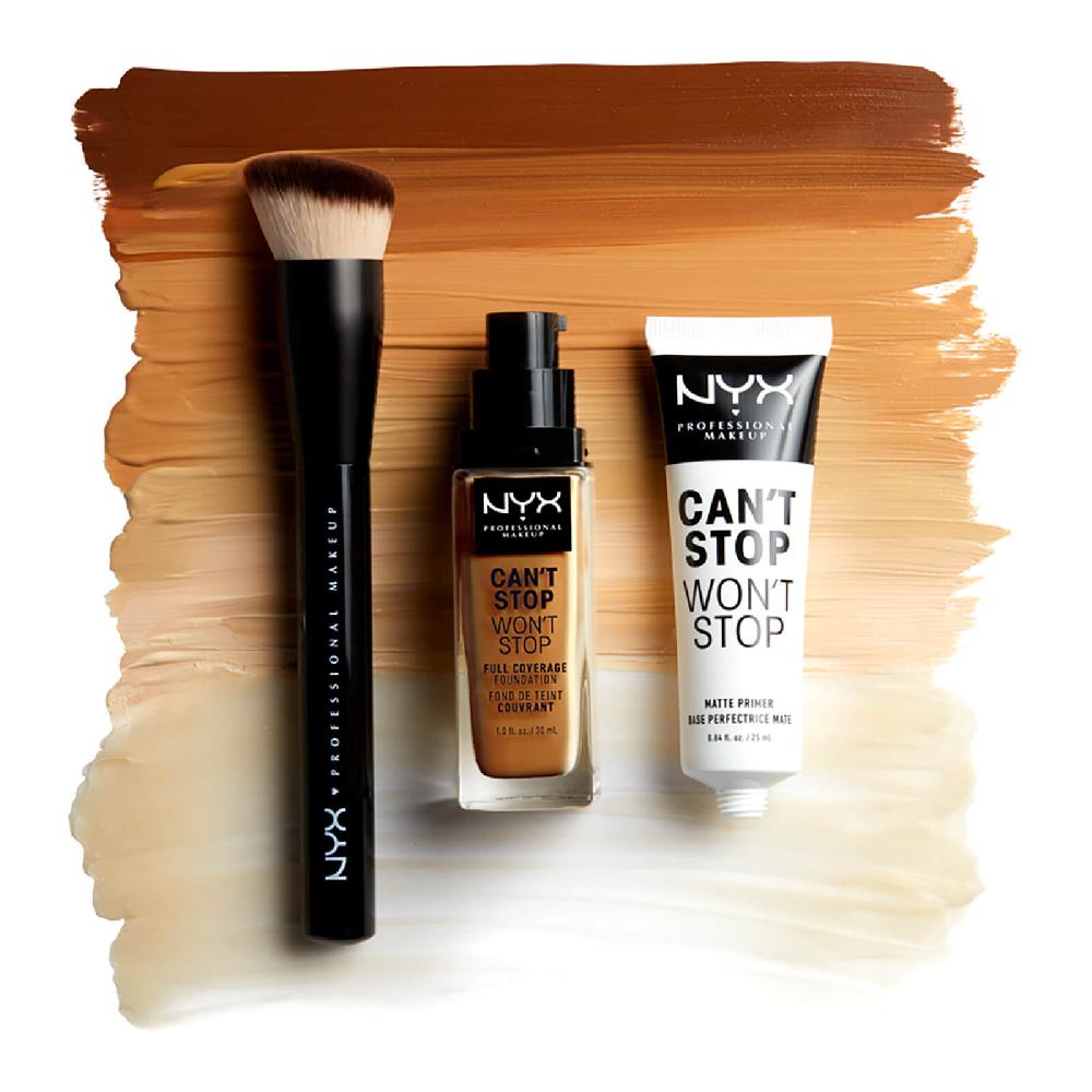 lookfantastic NYX Professional Makeup Can't Stop Won't Stop Foundationpinsel Discount Store für neue Produkte