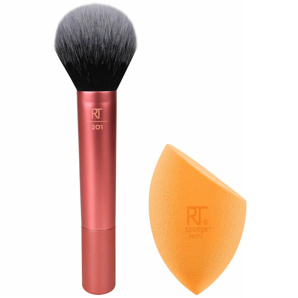 lookfantastic Real Techniques Miracle Complexion Sponge and Powder Brush Duo Günstiger Verkauf