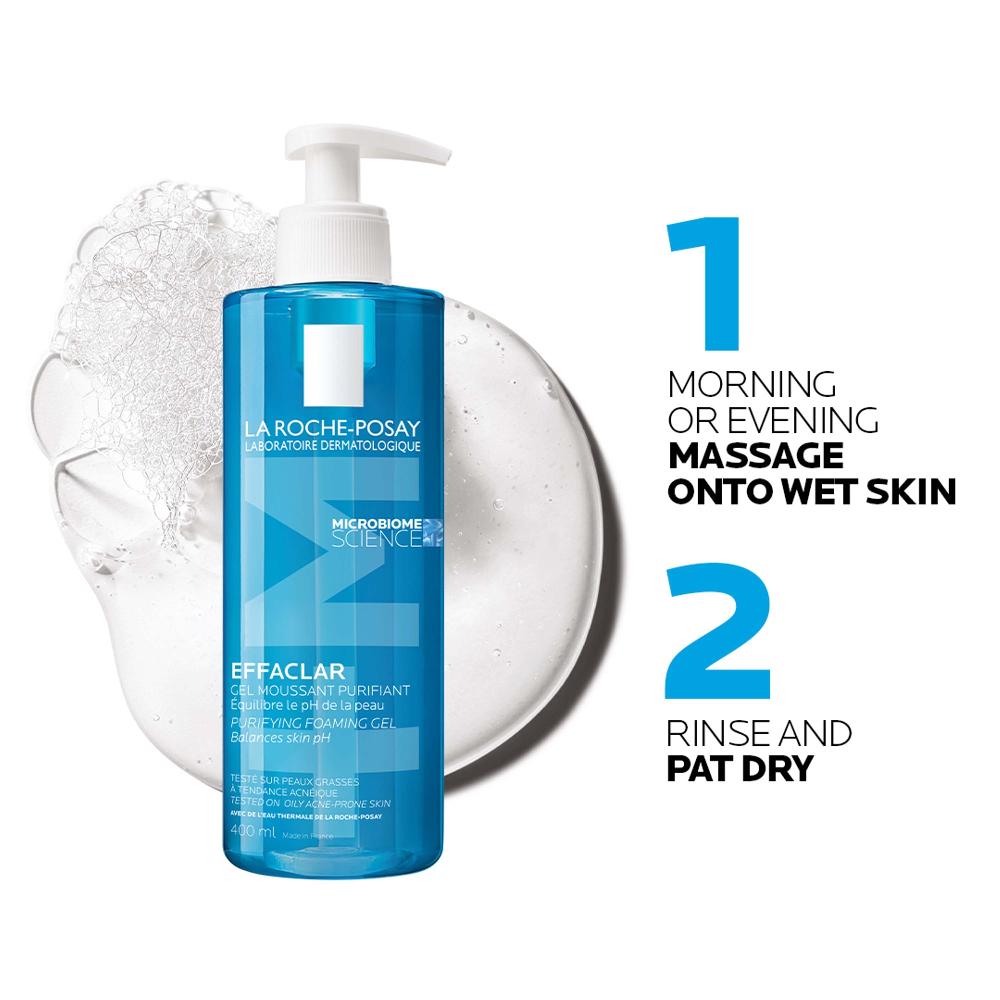 lookfantastic La Roche-Posay Effaclar Cleansing Gel 400 ml Top Angebot