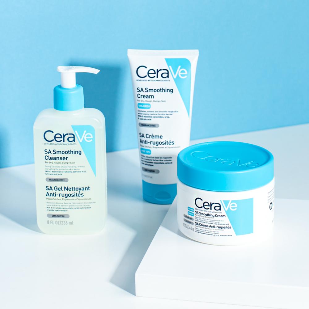 lookfantastic CeraVe SA Glättende Reinigungsmilch mit Salicylsäure für Trockene Raue und Unebene Haut 236 ml VIP-Rabatte
