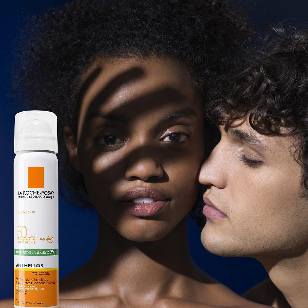 lookfantastic La Roche-Posay Anthelios Anti-Shine Unsichtbarer Sonnenschutz LSF 50+ Gesisichtsspray 75 ml Tiefpreis