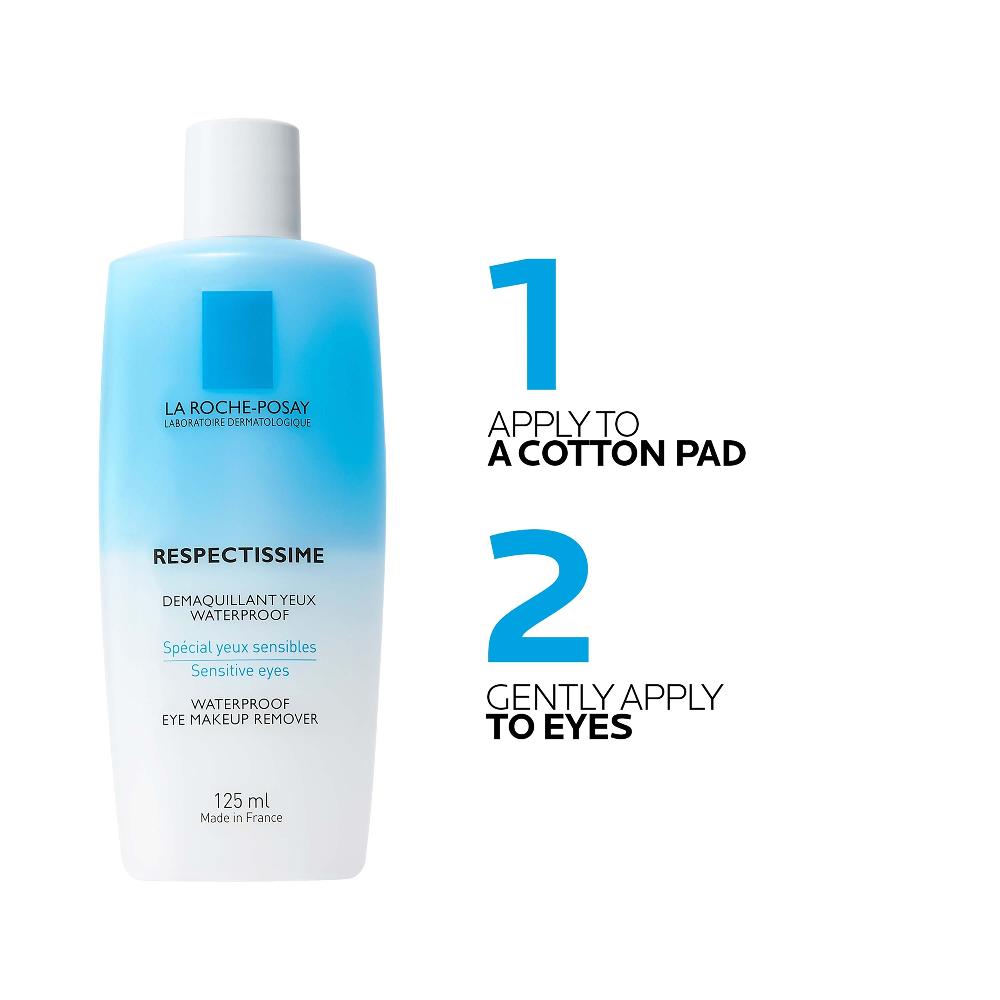 lookfantastic La Roche-Posay Respectissime Waterproof Eye Make-Up Remover 125 ml Fabrikverkauf