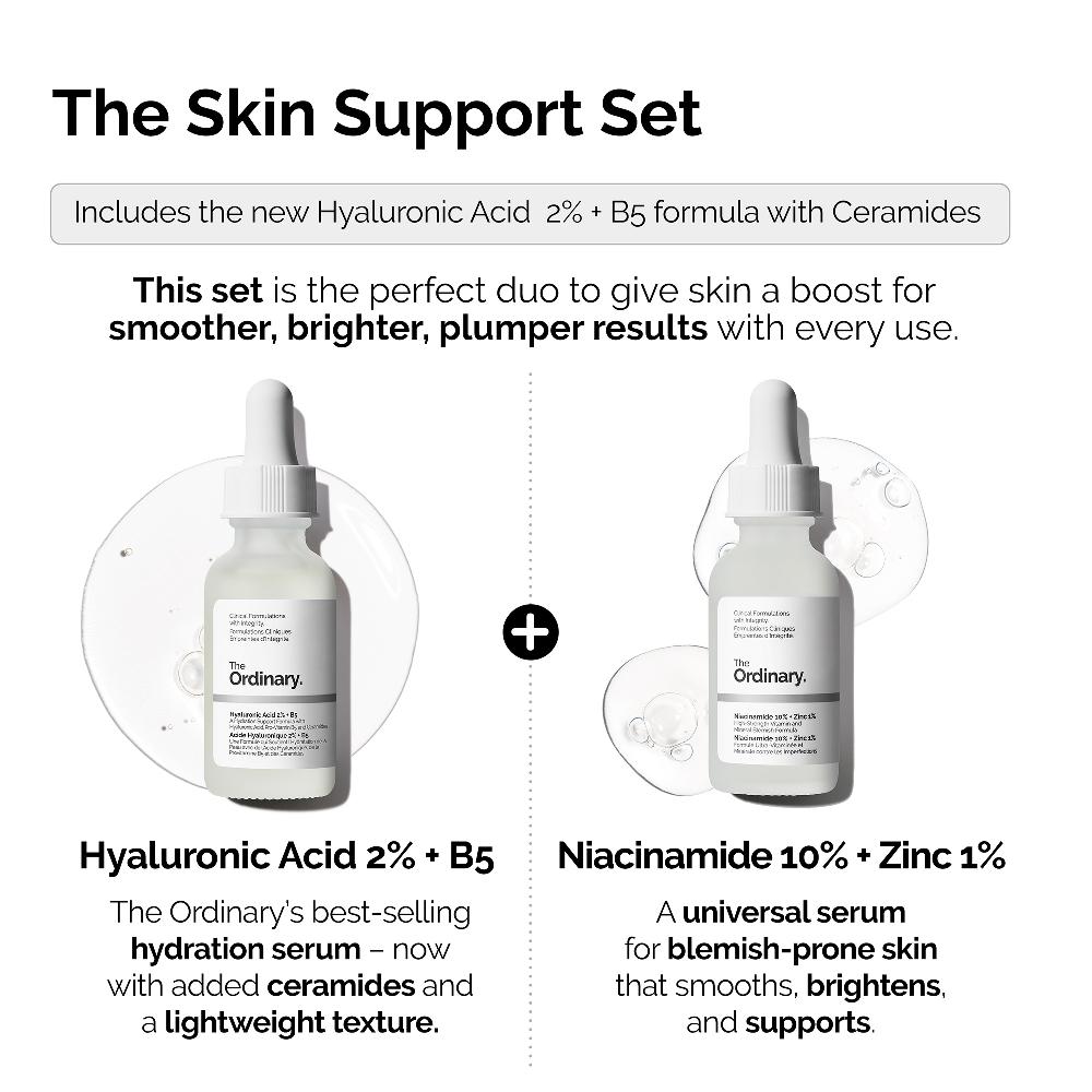 lookfantastic The Ordinary The Skin Support Set Fabrik Onlineshop