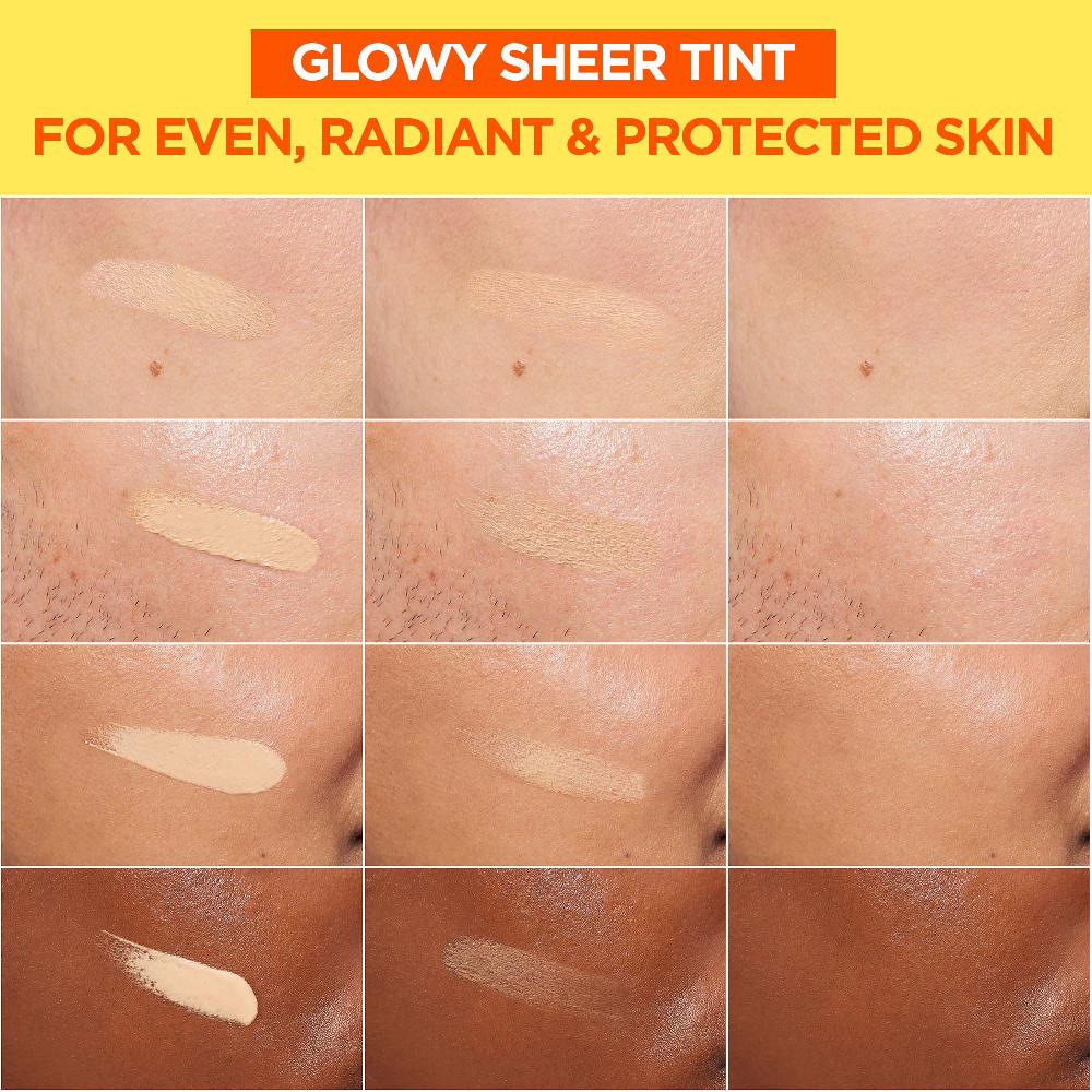 lookfantastic Garnier Vitamin C Täglich UV Aufhellendes Fluid Unsichtbarer LSF 50+ 40 ml Versandkostenfrei