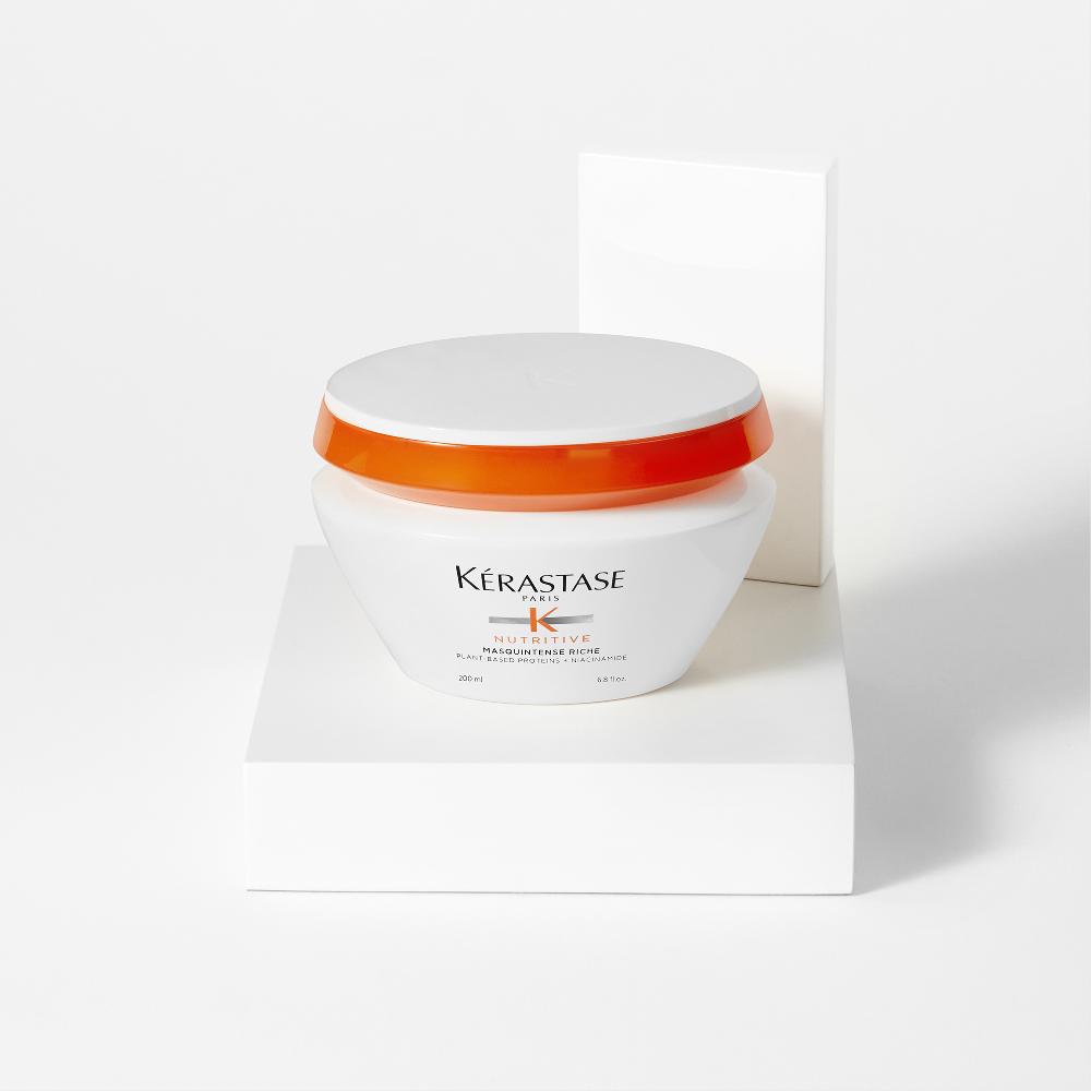 lookfantastic Kérastase Nutritive Masquintense Riche Intensiv Nährende Reichhaltige Maske für Sehr Trockenes Mittleres bis Dickes Haar 200 ml Clearance-Verkauf
