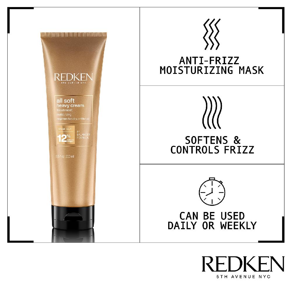 lookfantastic Redken All Soft Heavy Cream (Geschmeidigkeit) 250ml zollfrei