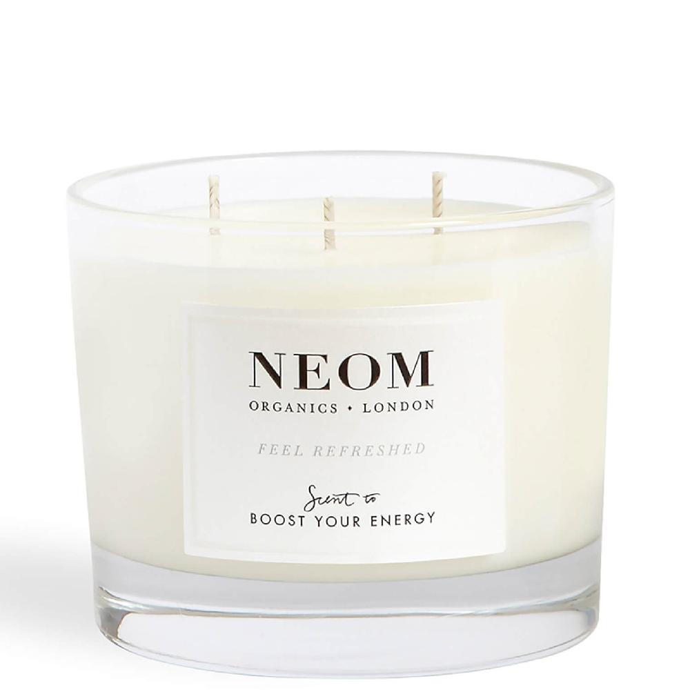 lookfantastic NEOM Feel Refreshed Duftkerze mit 3 Dochten Kostenloser Versand
