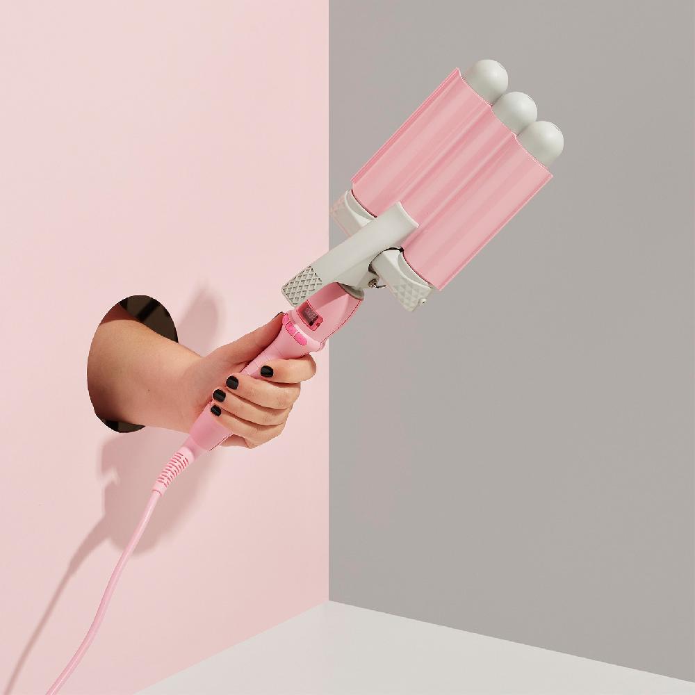 lookfantastic Mermade Hair 32 mm Welleneisen Rosa EU-Stecker Lagerräumung