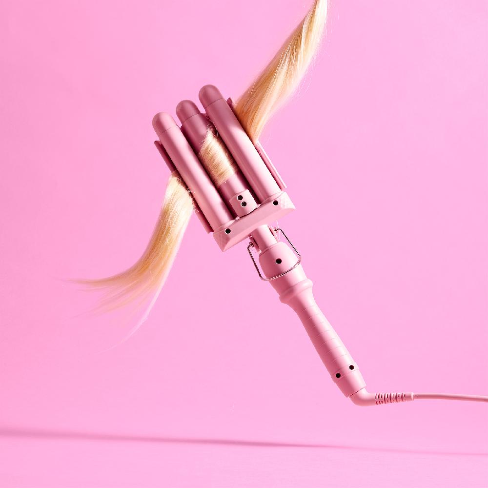 lookfantastic Mermade Hair 25 mm Welleneisen Rosa EU-Stecker Heißer Verkauf