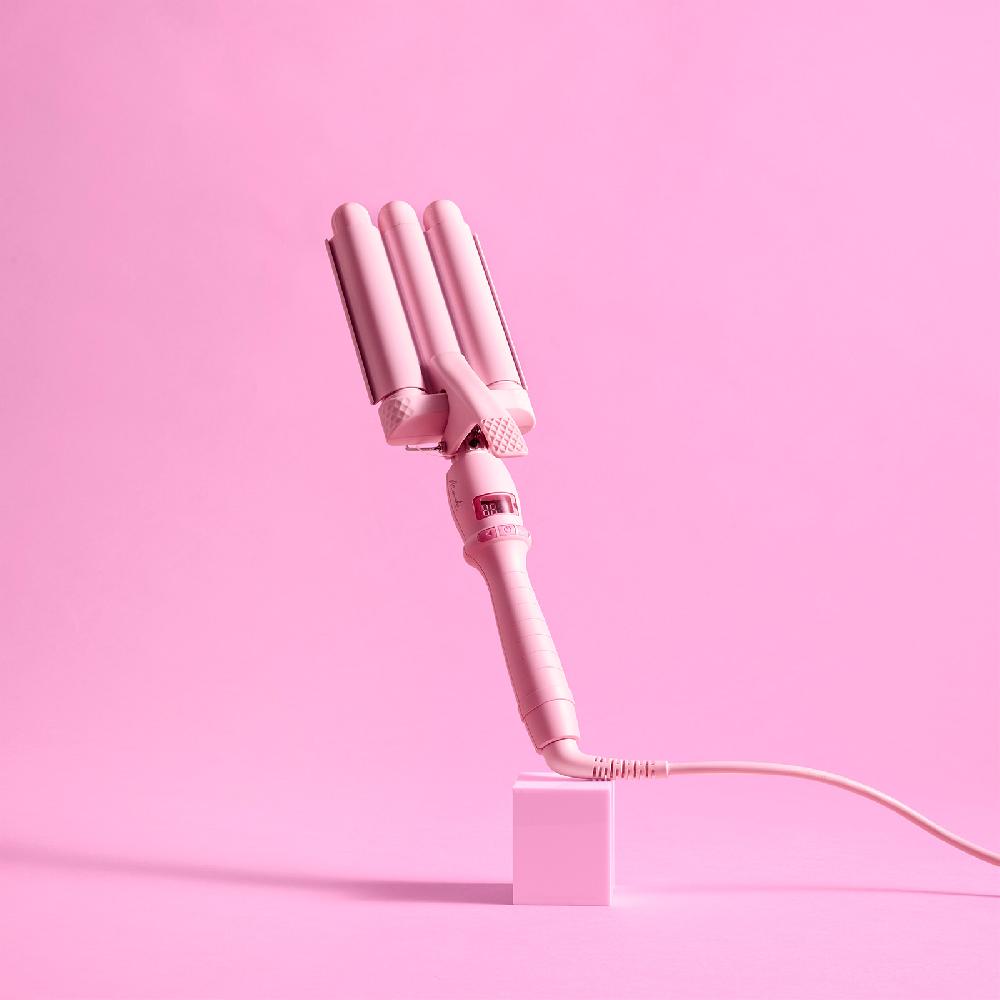 lookfantastic Mermade Hair 25 mm Welleneisen Rosa EU-Stecker Heißer Verkauf