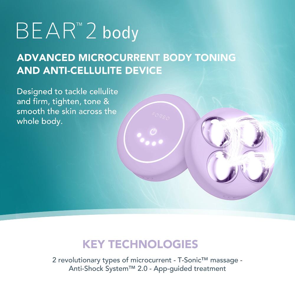 lookfantastic FOREO BEAR 2 Gerät zur Körperstraffung – Lavendel Neueste Stile