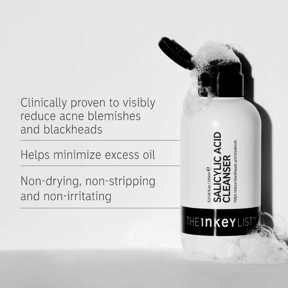 lookfantastic The INKEY List Salizylsäure-Gesichtsreinigung 150 ml Blitzverkäufe