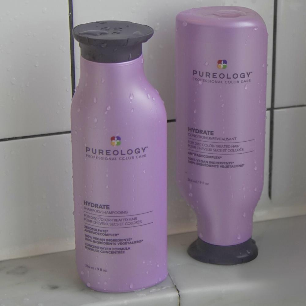 lookfantastic Pureology Hydrate Shampoo and Conditioner Moisturising Bundle for Dry Hair Sulphate Free for a Gentle Cleanse JETZT KAUFEN