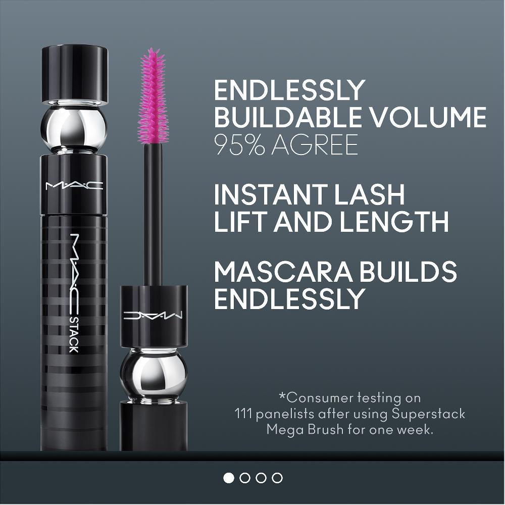 lookfantastic MAC Stack Mascara - Black 12ml Versandkostenfrei