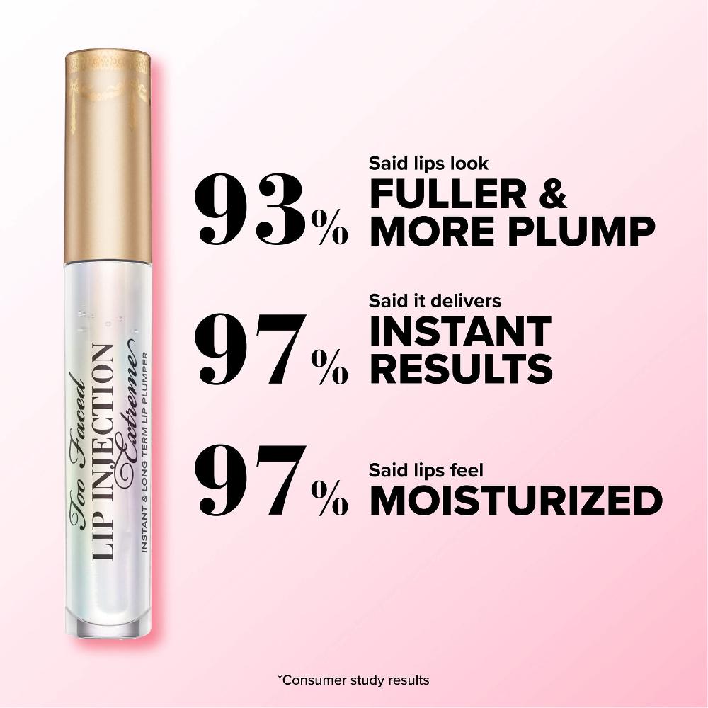 lookfantastic Too Faced Lip Injection Extreme Lipgloss 4 ml Vierteljährliche Förderung
