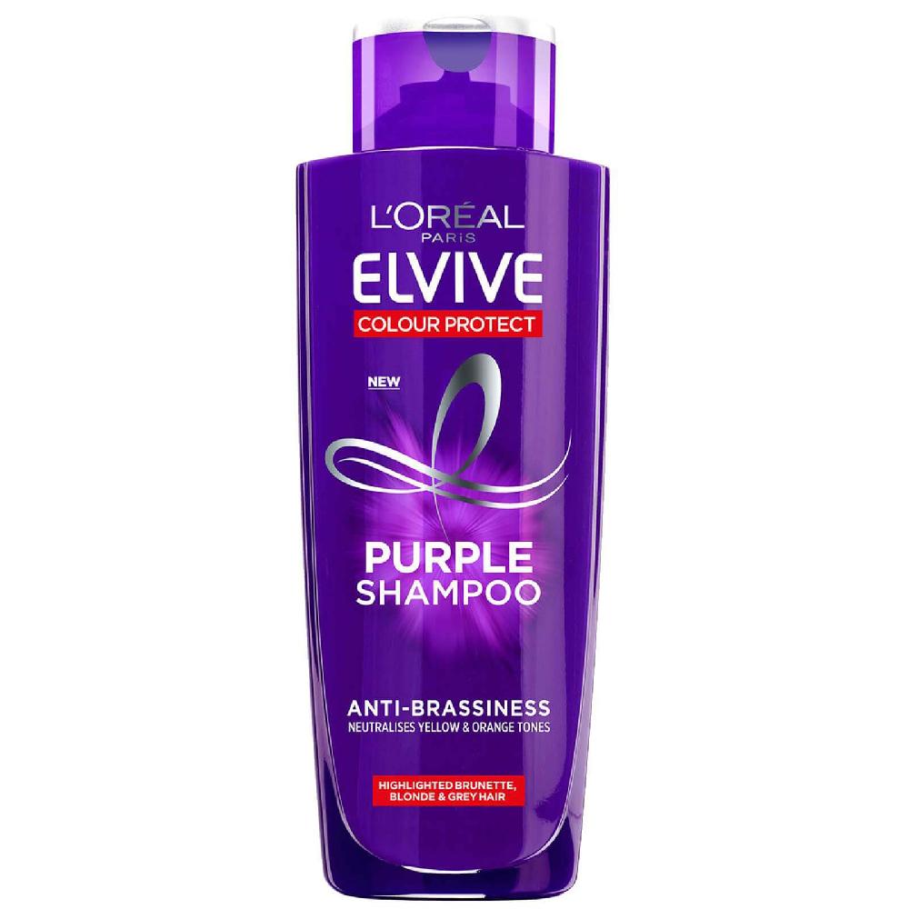 lookfantastic L'Oréal Paris Elvive Colour Protect Anti-Brassiness Purple Shampoo and Conditioner Set Clearance-Verkauf