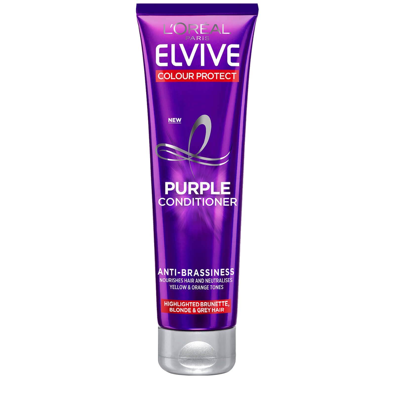 lookfantastic L'Oréal Paris Elvive Colour Protect Anti-Brassiness Purple Shampoo and Conditioner Set Clearance-Verkauf