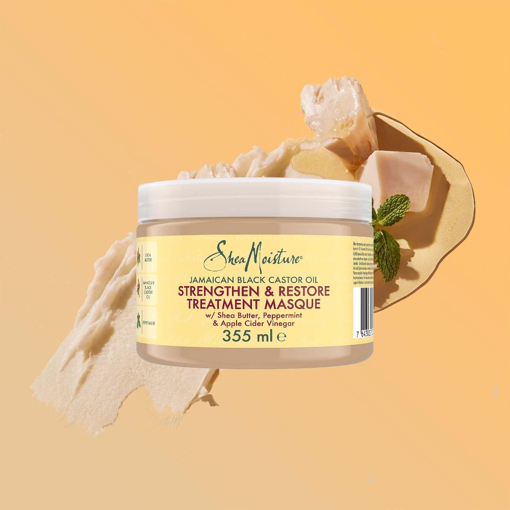 lookfantastic Shea Moisture Jamaican Black Castor Oil Strengthen Grow & Restore Treatment Masque 340g Fabrikverkauf