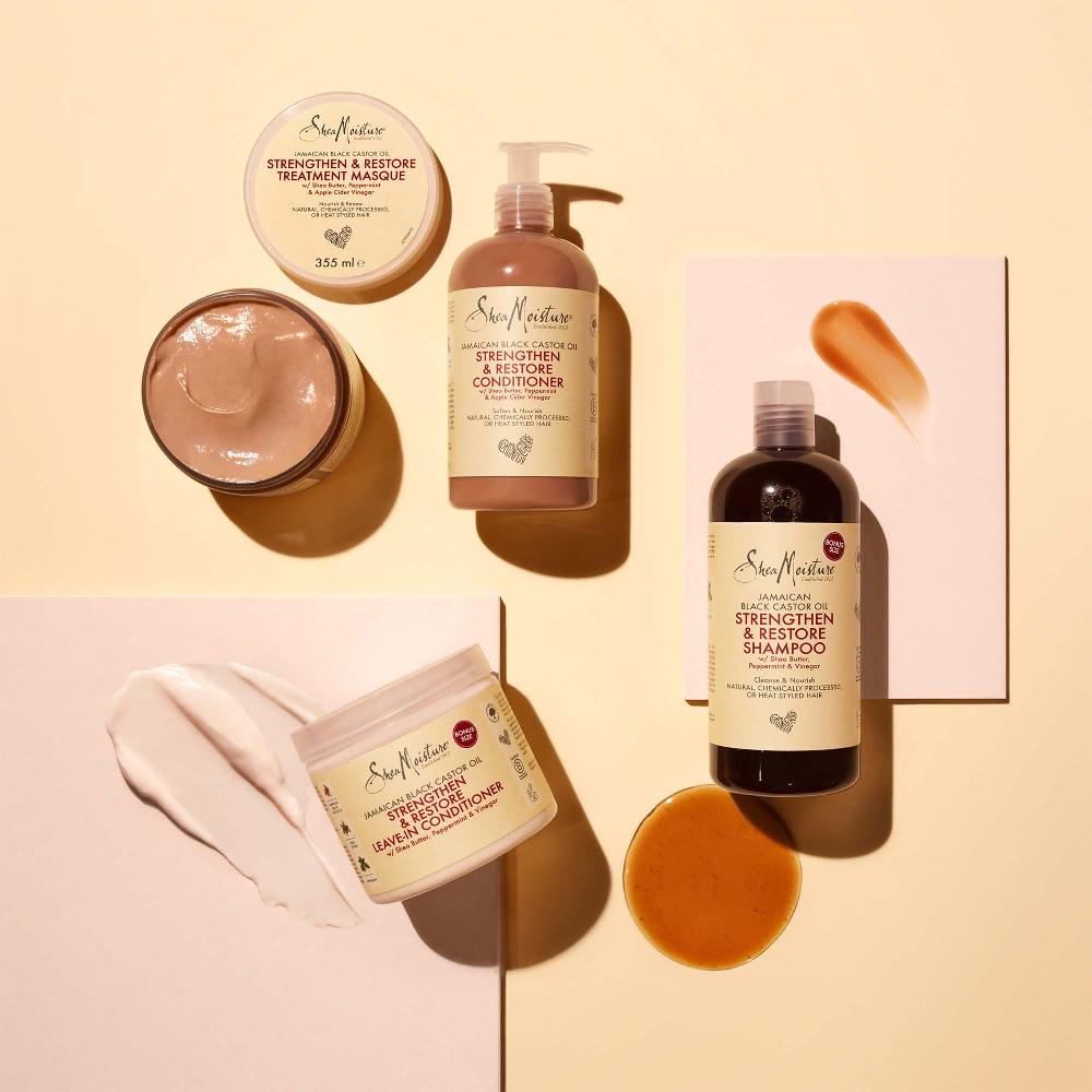 lookfantastic Shea Moisture Jamaican Black Castor Oil Strengthen Grow & Restore Treatment Masque 340g Fabrikverkauf