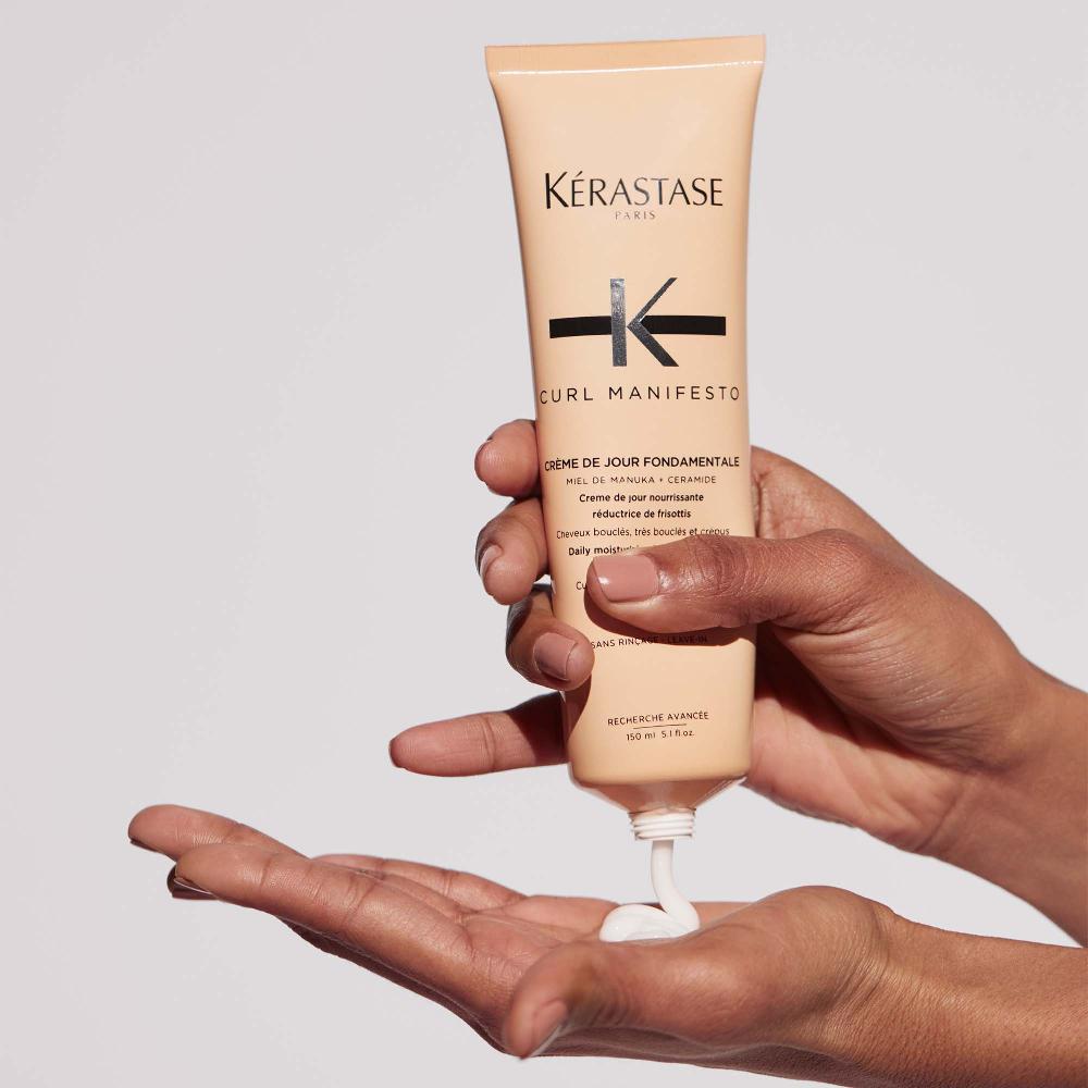 lookfantastic Kerastase Curl Manifesto Crème De Jour Fondamentale Leave-In-Cream 150ml Kostenloser Versand