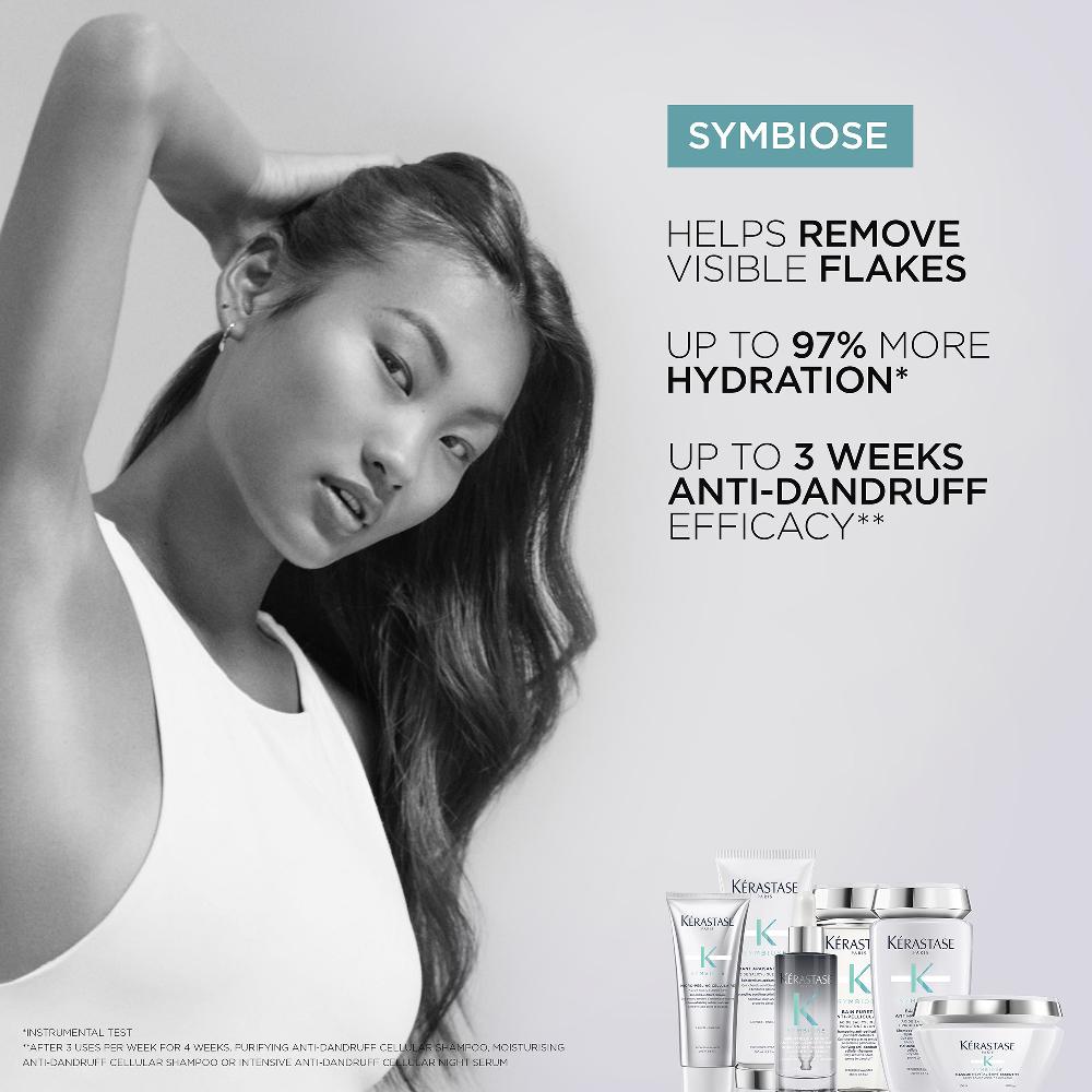 lookfantastic Kérastase Symbiose Reinigendes Anti-Schuppen-Zellularshampoo für Fettige Empfindliche und zu Schuppen Neigende Kopfhaut 250 ml Günstig kaufen