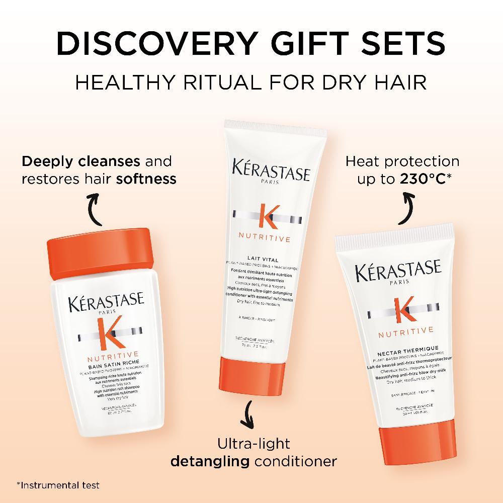 lookfantastic Kérastase Nutritive Entdeckungsset für Trockenes Haar Weihnachtsangebot