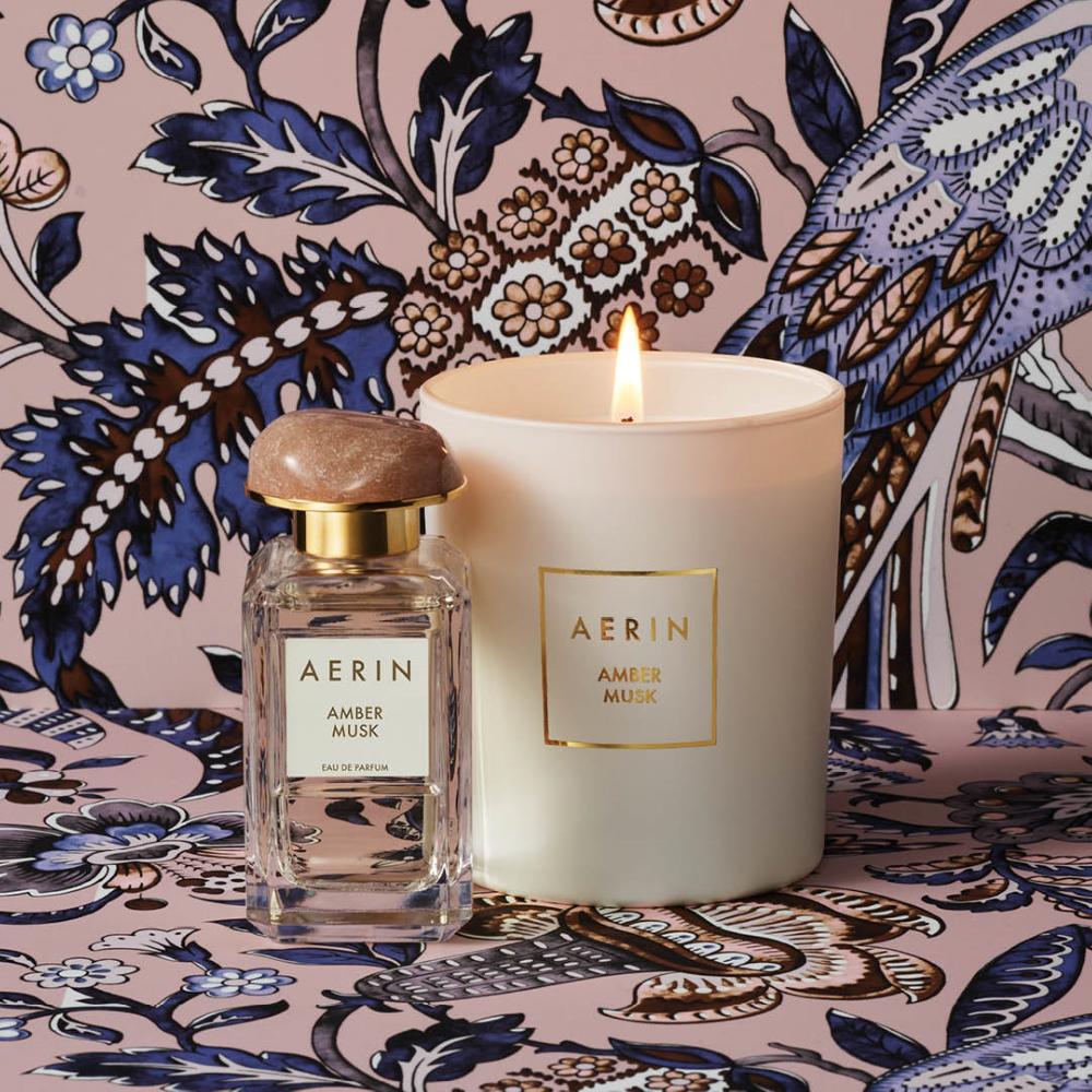 lookfantastic AERIN Bernstein-Moschus-Kerze Vatertagsangebot