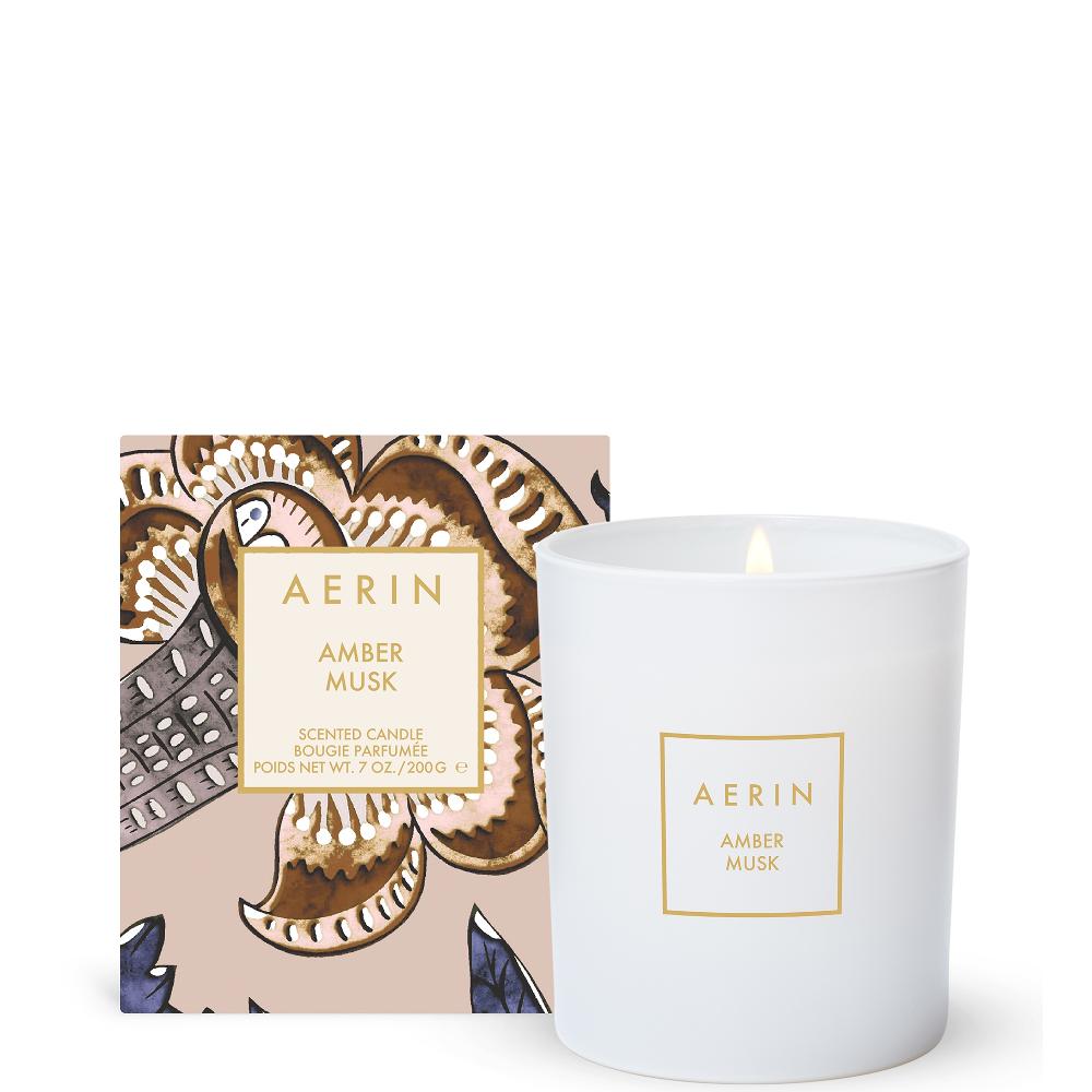 lookfantastic AERIN Bernstein-Moschus-Kerze Vatertagsangebot