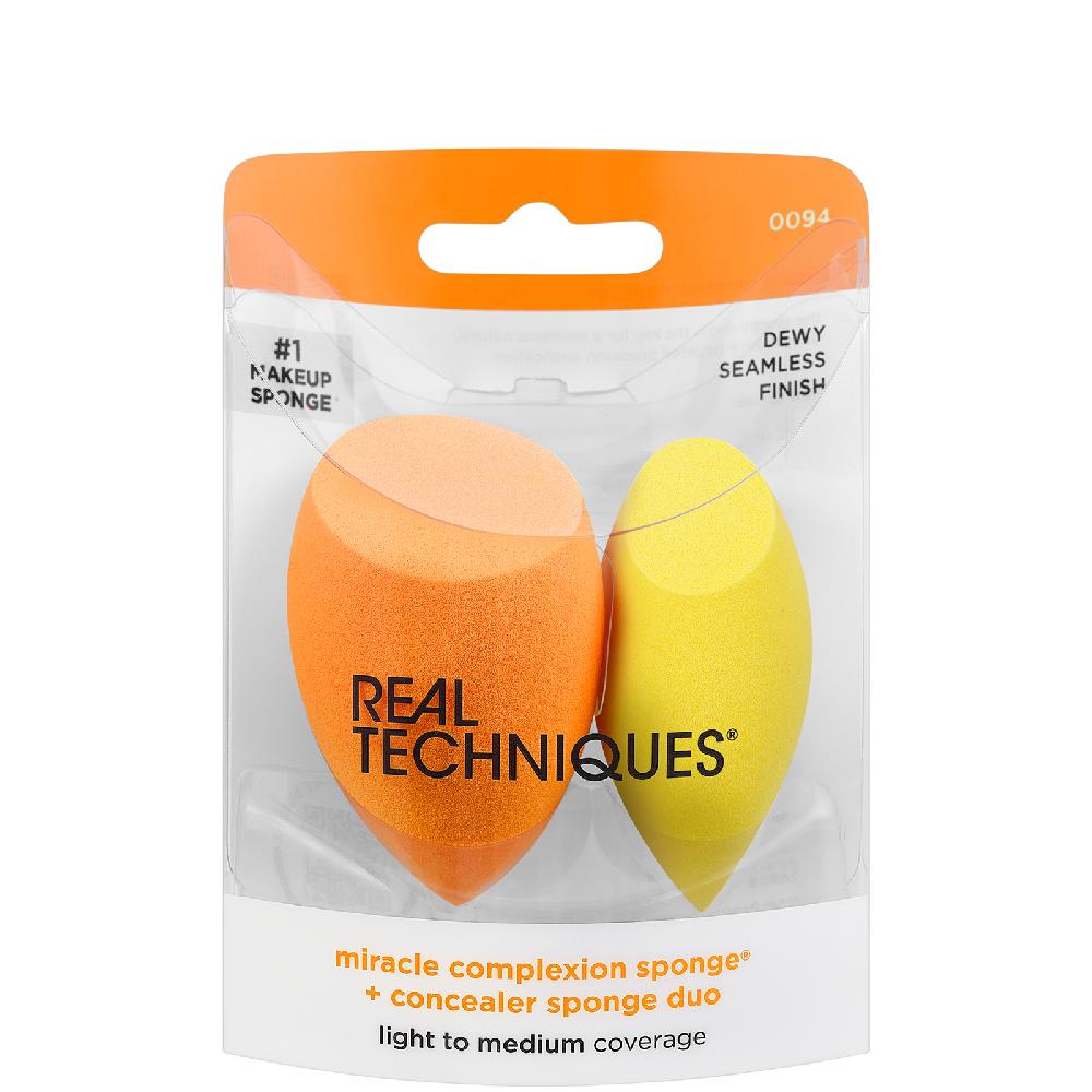 lookfantastic Real Techniques Miracle Duo aus Teint-Schwamm und Concealer-Schwamm Neueste Mode