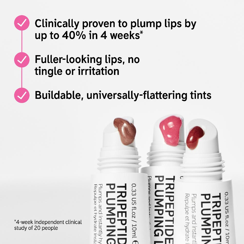 lookfantastic The INKEY List Tripeptide Plumping Lip Balm - Mocha Tint Begrenzt auf 3 Tage