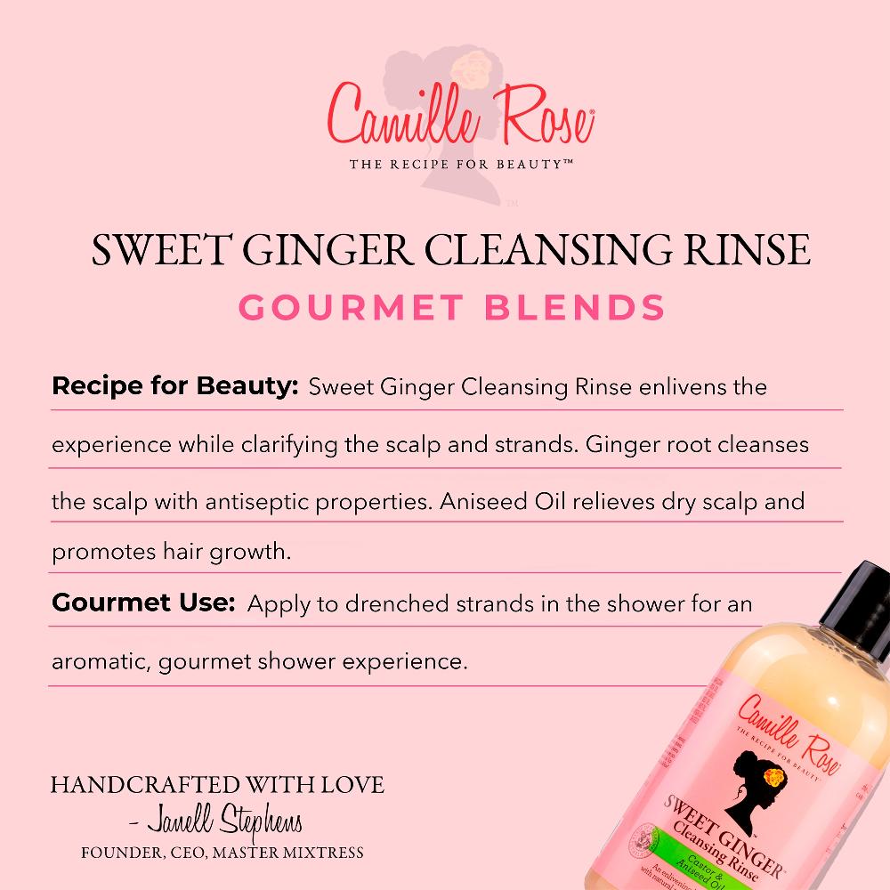 lookfantastic Camille Rose Sweet Ginger Reinigendes Spülshampoo 355 ml Black Friday