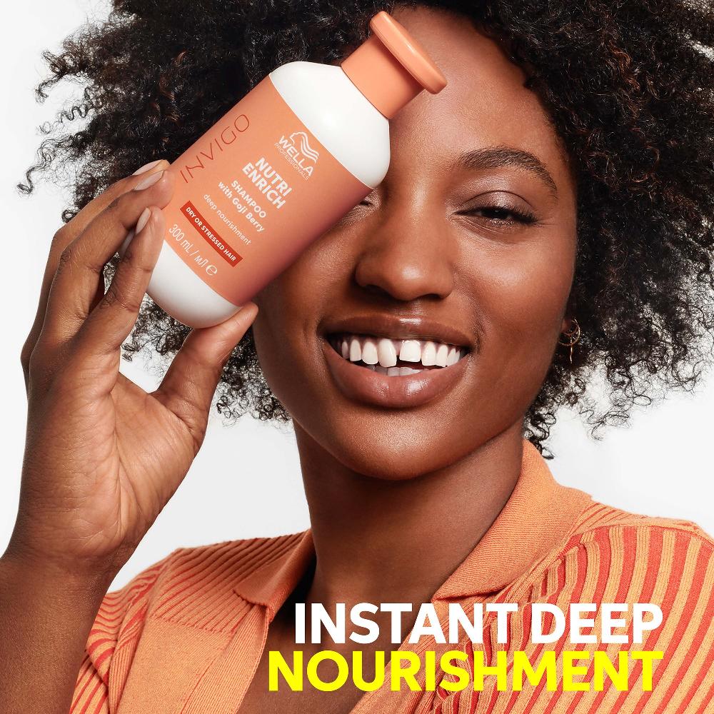 lookfantastic Wella Professionals Care Invigo Nutri Enrich Tiefennährendes Shampoo 300 ml Lagerräumung