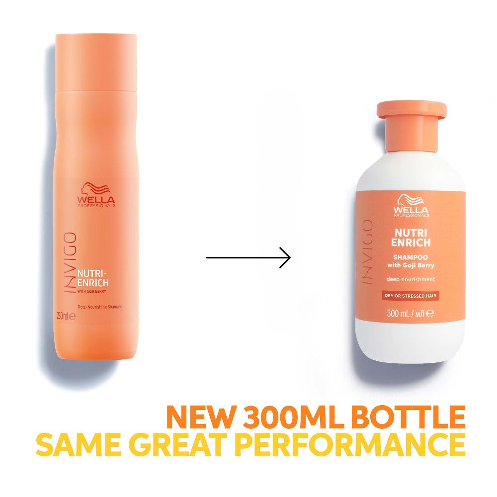 lookfantastic Wella Professionals Care Invigo Nutri Enrich Tiefennährendes Shampoo 300 ml Lagerräumung