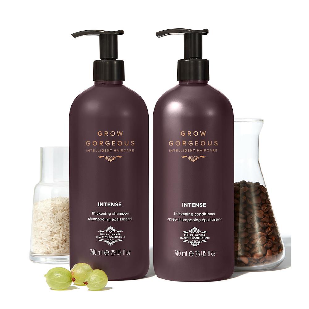 lookfantastic Grow Gorgeous Supersize Intense Thickening Shampoo and Conditioner Bundle Exklusive Angebote