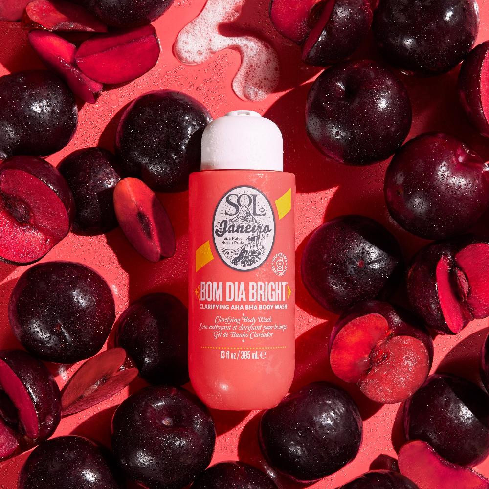 lookfantastic Sol de Janeiro Bom Dia Bright Clarifying AHA BHA Bade- und Duschgel 385 ml Tiefpreis