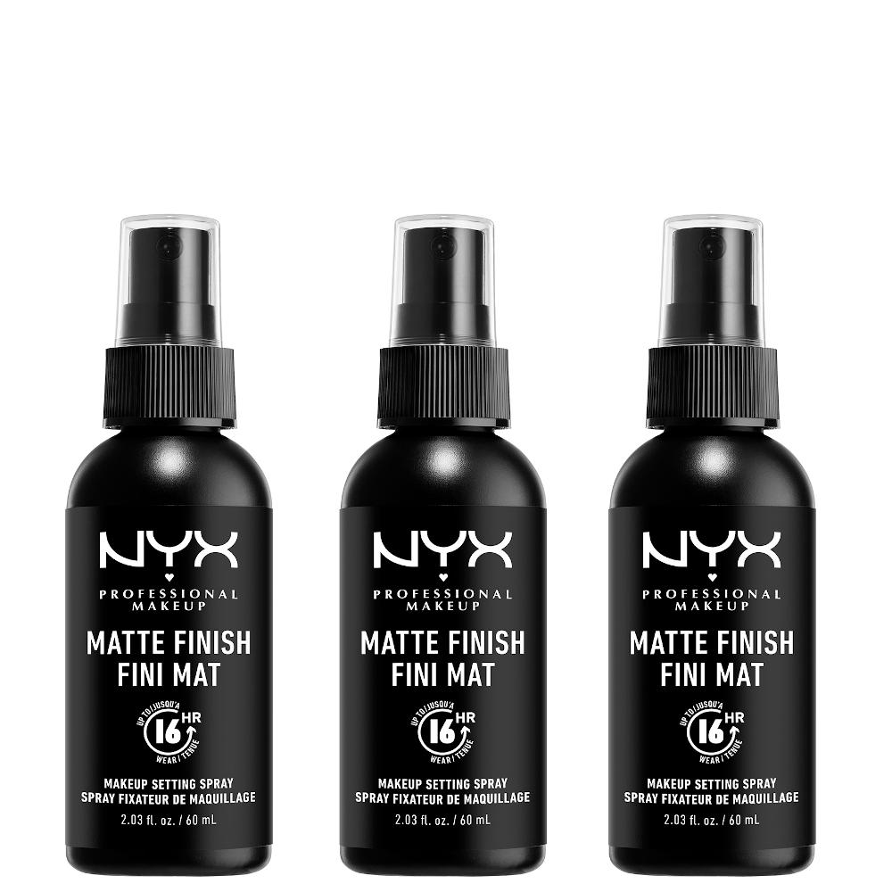 lookfantastic NYX Professional Makeup Matte Setting Spray x 3 Osterangebot