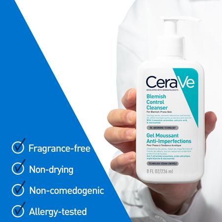 CeraVe CeraVe Blemish Control Reinigungsgel für Unvollkommenheiten wegen Akne Haut im Angebot