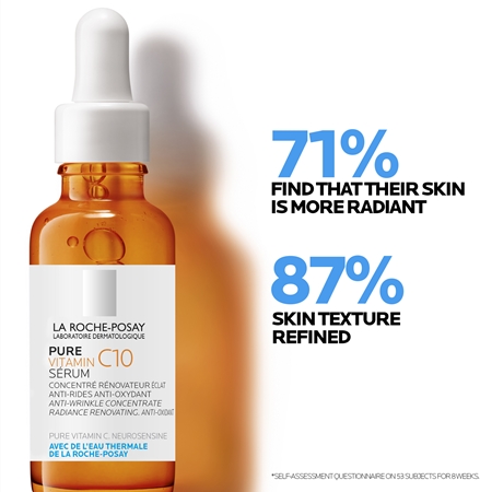 La Roche-Posay La Roche-Posay Pure Vitamin C10 aufhellendes Serum gegen Falten mit Vitamin C Kostenloser Versand