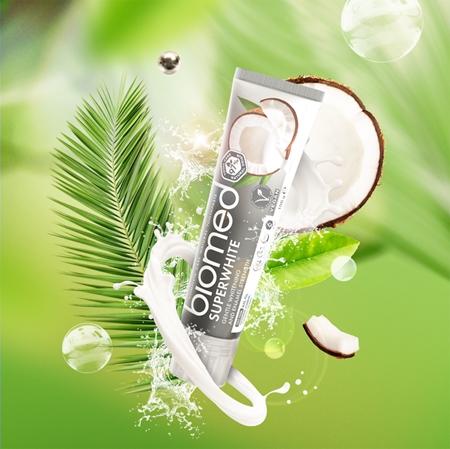 Biomed Biomed Superwhite stärkende Zahnpasta mit Kokosöl Günstiger Verkauf