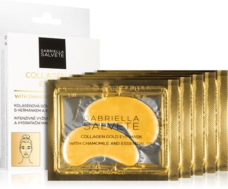 Gabriella Salvete Gabriella Salvete Eye Mask Collagen Gold Maske für die Augen gegen Schwellungen und Augenringe mit Kollagen