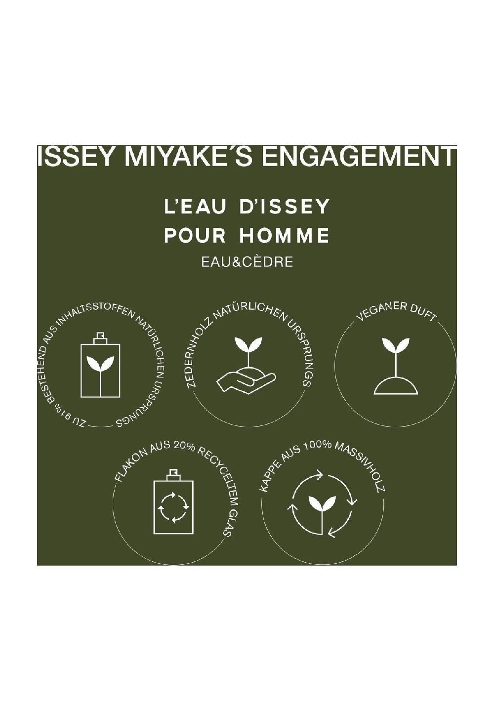 ISSEY MIYAKE L'EAU D'ISSEY POUR HOMME Eau & Cèdre Eau de Toilette Intense Exklusivangebot