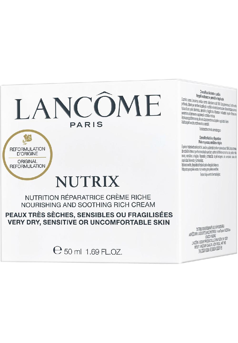 LANCÔME NUTRIX Nourishing and Soothing Rich Face Cream Saisonschlussverkauf