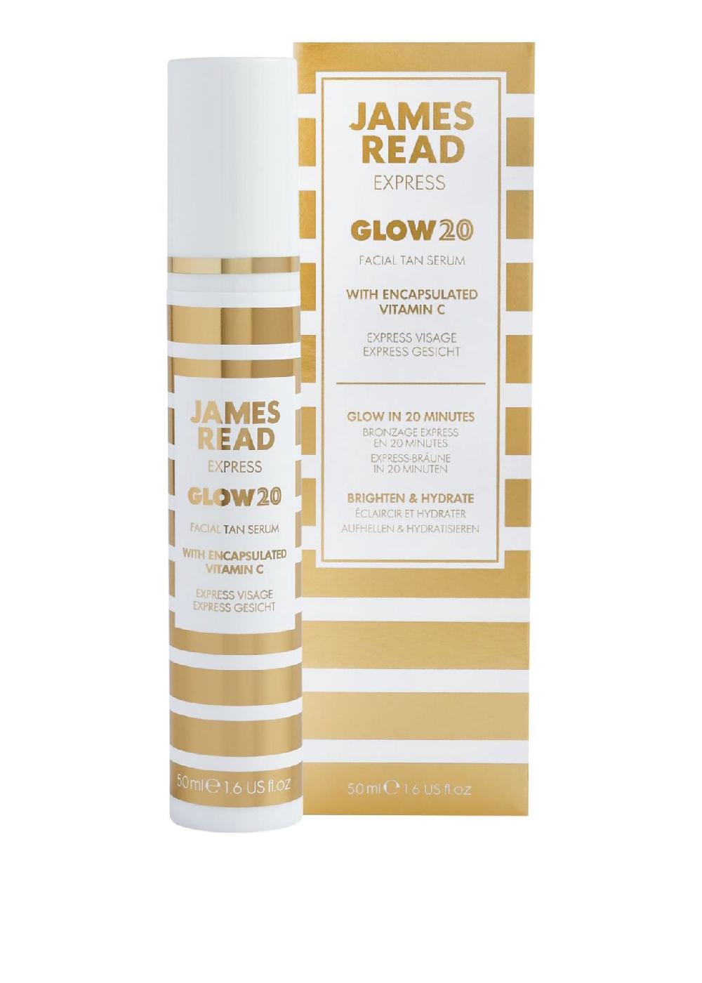 JAMES READ Selbstbräuner Gesicht Glow 20 Facial Serum Limitierter Zeitrabatt