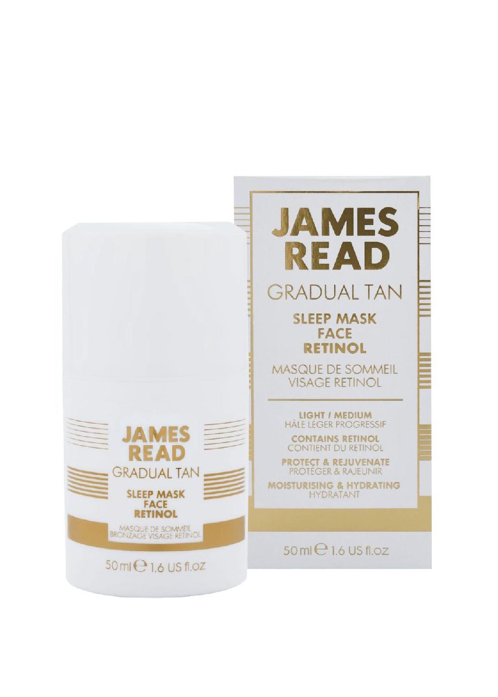 JAMES READ Selbstbräuner Gesicht Sleep Mask Tan Face Retinol Rabatt